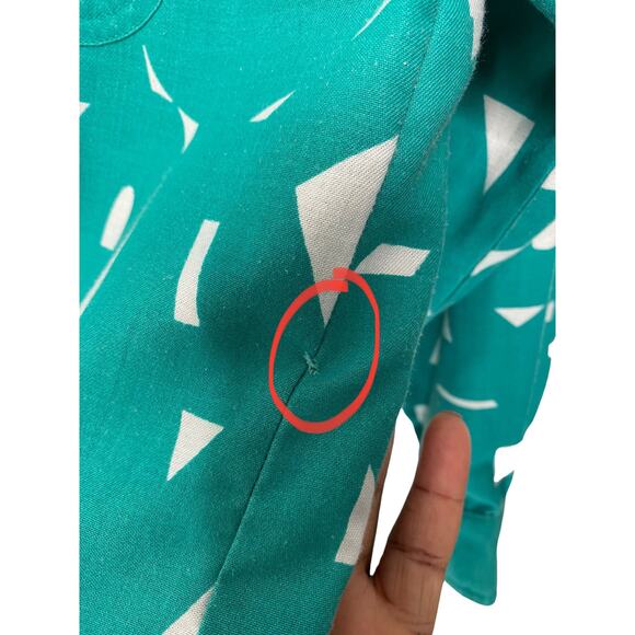 VTG Levi’s Men's Sportswear Abstract Preppy Casual Button Down Shirt Size Large - Picture 7 of 11